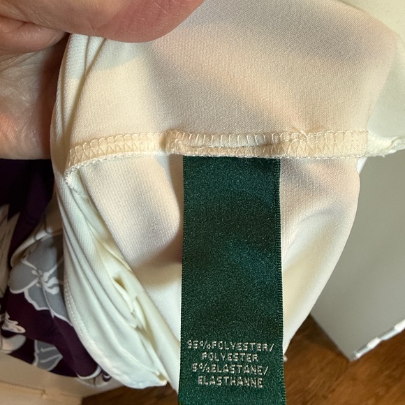 Lauren Ralph Lauren Floral Print Dress - 14 - Picture 4 of 5